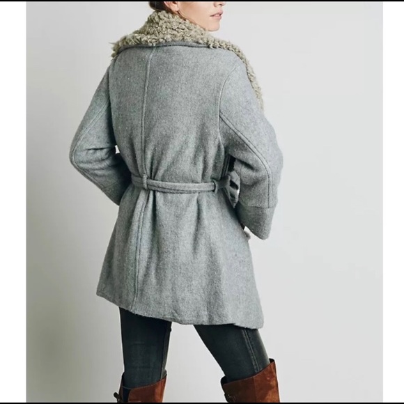 FREE PEOPLE Woven Jacket Intricate Draped Cardigan - Picture 2 of 6